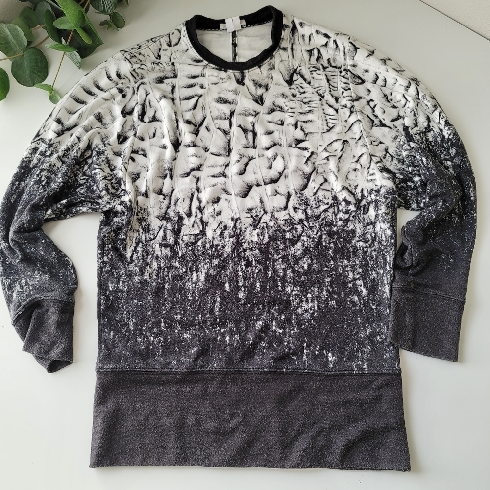 Helmut Lang Digita Scarp dolman sweatshirt sweater bird